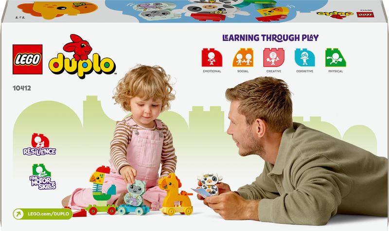 LEGO-DUPLO-10412-Il-Treno-degli-Animali-Giochi-per-Bambini-da-1.5-Anni-Giocattolo-Educativo-per-l-Apprendimento-Didattico