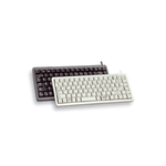 Cherry compact keyboard, combo (usb + ps/2), it tastiera usb + ps/2 qwerty grigio