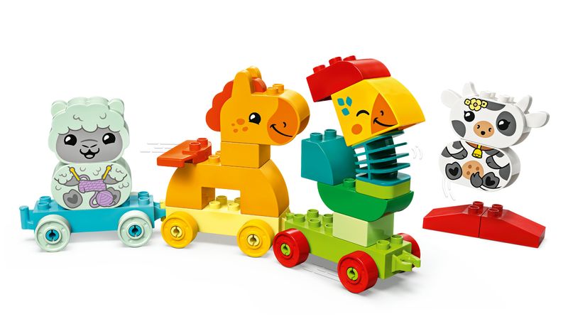 LEGO-DUPLO-10412-Il-Treno-degli-Animali-Giochi-per-Bambini-da-1.5-Anni-Giocattolo-Educativo-per-l-Apprendimento-Didattico