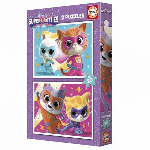 Educa Puzzle Educa Superkitties