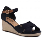 WRANGLER SCARPE SANDALO SANDALI DONNA WRANGLER JAZZ MILA WL01520A BLU ORIGINALE PE
