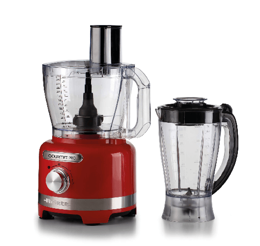 Ariete 1782 Gourmet Pro Moderna, Robot da cucina, Tritatutto 3L, Frullatore 2L, 2 velocità + Pulse