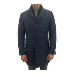 MONTECORE GIUBBINO CAPPOTTO UOMO MONTECORE 2320I423 172533 LANA BLU ORIGINALE AI