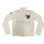 A-STYLE MAGLIA MAGLIE FELPA DONNA A STYLE TB601445 COTONE BEIGE ORIGINALE PE