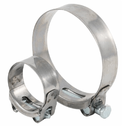 Ama Fascetta Stringitubo Ama Inox AISI430 W2 Ø 240-252mm confezione da 10 pezzi