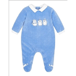 MAYORAL TUTA TUTINA PIGIAMA PAGLIACCETTO NEONATO MAYORAL 2738 COTONE BLU ORIGINALE AI