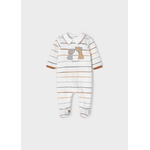 MAYORAL TUTA TUTINA PIGIAMA NEONATO MAYORAL 2625 COTONE BIANCO ORIGINALE AI 2023