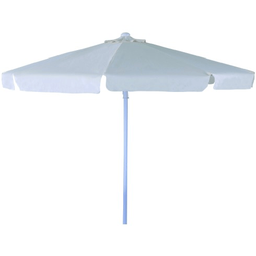 Garden Ombrellone Tondo 300cm Ecru Struttura in Metallo
