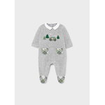 MAYORAL TUTA TUTINA PAGLIACCETTO PIGIAMA NEONATO MAYORAL 2682 COTONE GRIGIO ORIGINALE AI