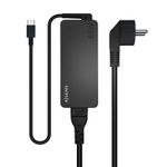 Aisens-Cargador-65W-PD3.0-1xUSB-C-1.8m---Color-Negro