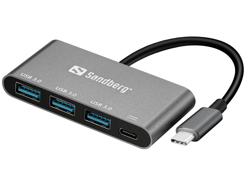 Sandberg-USB-C-to-3xUSB-3.0-Hub---PD