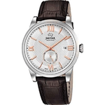 JAGUAR OROLOGIO UOMO JAGUAR TEMPO DATA J662 B 42.5 PELLE BIANCO ORIGINALE AI 2023
