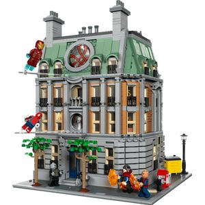 LEGO Marvel 76218 Sanctum Sanctorum, Modellino da Costruire Modulare a 3 piani, Minifigure di Doctor Strange e Iron Man