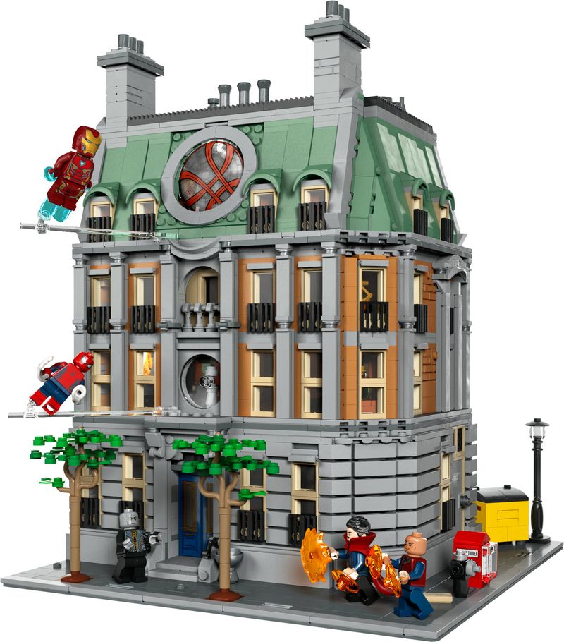 LEGO-Marvel-76218-Sanctum-Sanctorum-Modellino-da-Costruire-Modulare-a-3-piani-Minifigure-di-Doctor-Strange-e-Iron-Man