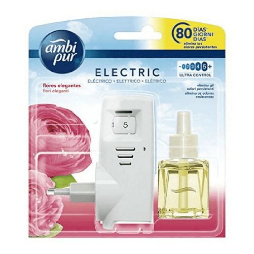 Ambi Pur Diffusore Elettrico Per Ambienti Con Ricambio Elegante Ambi Pur (21,5 ml)
