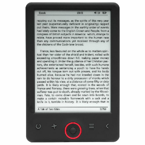 Denver Electronics eBook Denver Electronics EBO-626 Nero