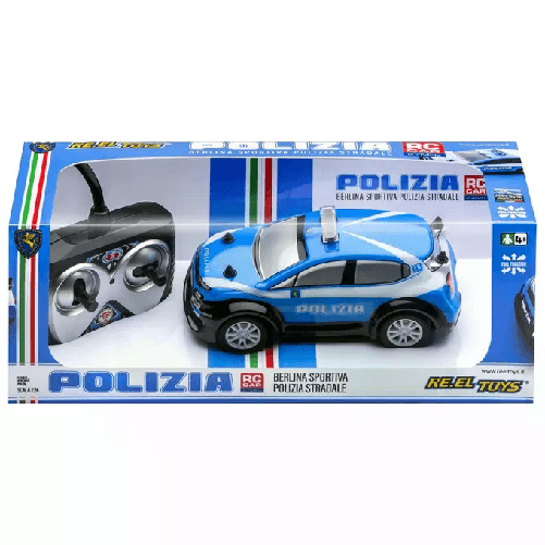 Re.El Toys RadiocomandoPolizia Autovettura 27 Mhz