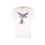 ROY ROGERS MAGLIA T SHIRT UOMO ROY ROGERS MAN EAGLE COTONE BIANCO ORIGINALE PE 2022
