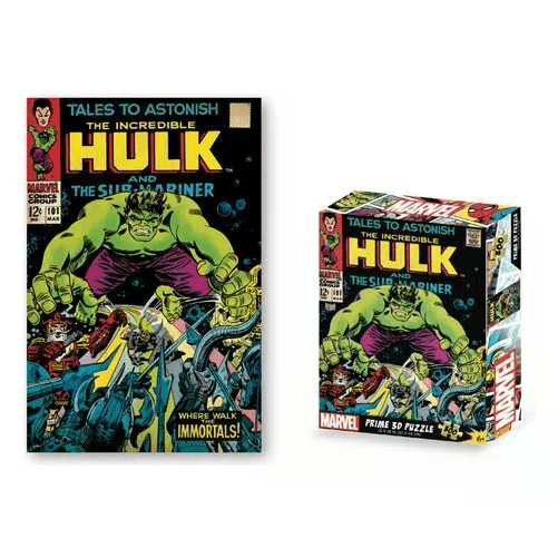 Grandi Giochi Puzzle Marvel The Hulk Prime 3D