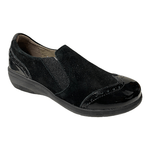 GRUNLAND SCARPE MOCASSINO CASUAL DONNA GRUNLAND DOTA SC3542 68 PELLE NERO ORIGINALE AI