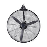TrAdE Shop Traesio  Ventilatore Da Parete Industriale ⌀66cm 180 Watt Con 3 Pale Montaggio A Muro 6158053 -