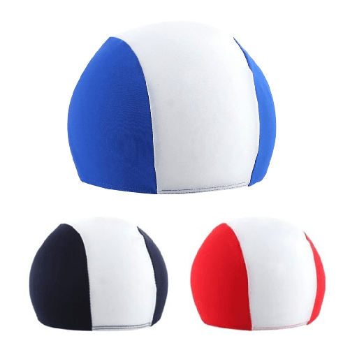 TrAdE Shop Traesio  Cuffia Da Nuoto In Tessuto Per Piscina Mare Taglia Unica Unisex 3 Colori 618442 -