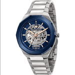 MASERATI OROLOGIO AUTOMATICO UOMO MASERATI STILE R8823142004 45 BLU ORIGINALE AI 2024
