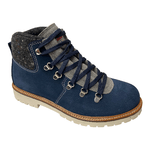 OLANG SCARPE SCARPONI TREKKING DONNA OLANG MERANO WINTHERM BTX PELLE BLU ORIGINALE AI