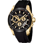 JAGUAR OROLOGIO CRONOGRAFO DATA UOMO SPECIAL J691 2 PELLE 45 NERO ORIGINAL AI 2024