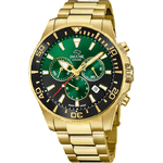 JAGUAR OROLOGIO CRONOGRAFO UOMO JAGUAR J864 6 ACCIAIO 43 VERDE ORIGINALE AI 2024
