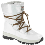 OLANG SCARPE STIVALE DOPOSCI DONNA OLANG OPERA TEX PELLE BIANCO ORIGINALE AI 2025