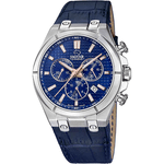 JAGUAR OROLOGIO CRONOGRAFO ANALOGICO UOMO JAGUAR J696 2 BLU 44 PELLE ORIGINALE PE 2023