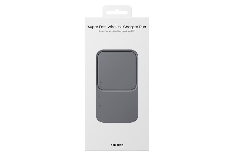 Samsung-Wireless-Charger-Duo-con-Adattatore-EP-P5400T-Dark-Gray