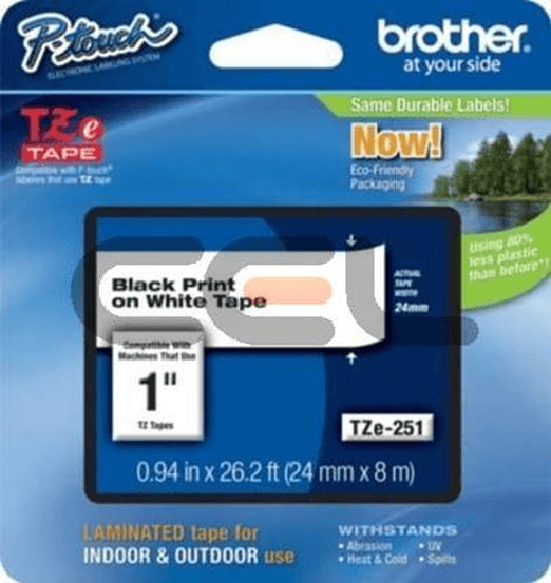 Brother-TZE251CIV-nastro-per-etichettatrice-TZ