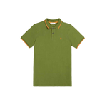 MANUEL RITZ MAGLIA POLO T SHIRT UOMO MNAUEL RITZ 3432M552 COTONE VERDE ORIGINALE PE 2023
