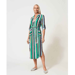 TWINSET ABITO LUNGO VESTITO CERIMONIA DONNA TWINSET 211MT2040 VERDE ORIGINALE AI