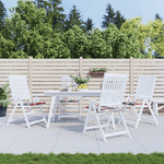 VidaXL Cuscini per Sedia 4 pz a Quadri Rossi 40x40x3cm Tessuto Oxford
