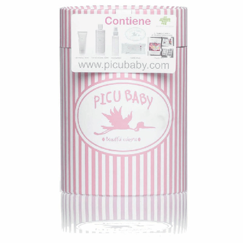 Picu Baby Set Regalo per Neonati Picu Baby Infantil Tambor Rosa New Rosa 5 Pezzi