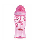 Nûby Bicchiere di Apprendimento Nûby Flip-it Fenicottero rosa 360 ml
