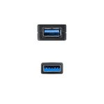 Nanocable-10.01.0311-cavo-USB-5-m-USB-3.2-Gen-1--3.1-Gen-1--USB-A-Nero