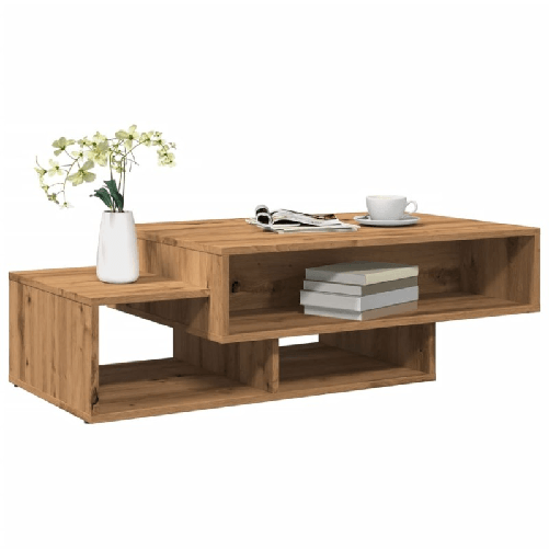 VidaXL Tavolino Salotto Rovere Artigianale 105x55x32 cm in Truciolato