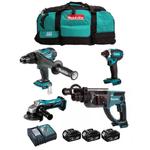 Makita kit dlx4054mx1 (ddf458 + dtd152 + dhr202 +.. 0088381820134