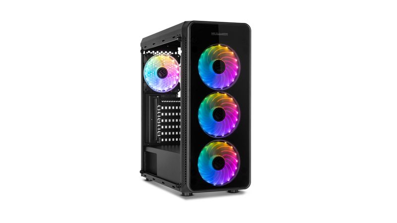 NOX-HUMMER-TGM-Case-Semiterirre-ATX-Micro-Atx-e-Mini-ITX---Templado-Crystal---2x-SSD-2.5---2x-HDD-3.5---USB-3.0-USB-2.