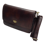 PIERRE CARDIN BORSA BORSE TRACOLLA DONNA PIERRE CARDIN 4236 PELLE MORO ORIGINALE