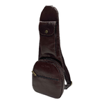 PIERRE CARDIN BORSA BORSE TRACOLLA MARSUPIO UOMO PIERRE CARDIN 4233 PELLE MORO ORIGINALE