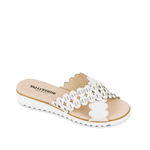 VALLEVERDE SCARPE CIABATTE CIABATTA DONNA VALLEVERDE 55501 ECO PELLE BEIGE ORIGINAL PE 2023