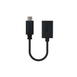 Nanocable-USB-2.0-0.15m-cavo-USB-015-m-USB-C-USB-A-Nero