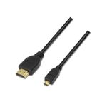 AISENS A119-0117 cavo HDMI 1,8 m HDMI tipo A (Standard) HDMI tipo D (Micro) Nero