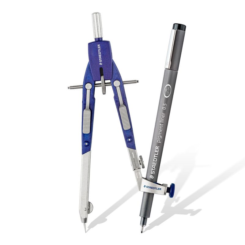 STAEDTLELER-MARS-552-02-PRECISION-COMPAS---Gambe-articolate---Regolazione-rapida