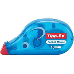 Tipp-Ex Nastro correttore per mouse tascabile Tipp-Ex 4,20 mm x 10 m - Resistente - Scrittura istantanea